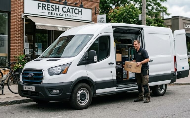 Ford E-Transit Powers the Future of Small Business Fleets with Smarter, Greener Electric Mobility