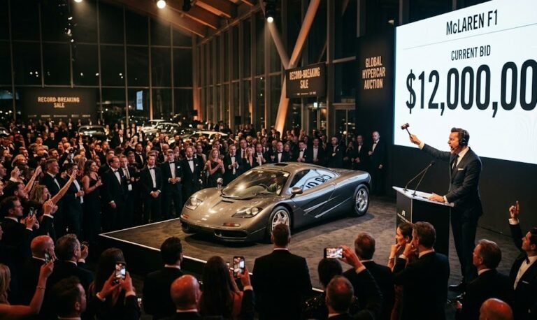 Hypercar Auction Breaks Records as Rare Model Sells for $12 Million