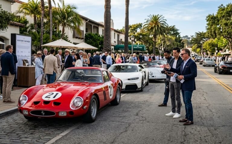Monterey Car Week: The Annual Gathering of Collectors, Supercars, and Automotive Investors